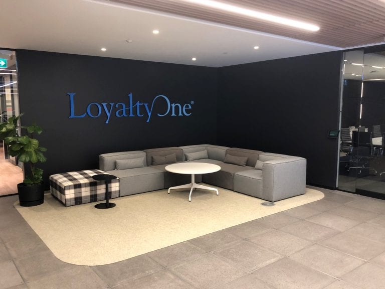LoyaltyOne lobby and reception area