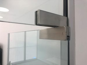 dorma glass door patch pivot