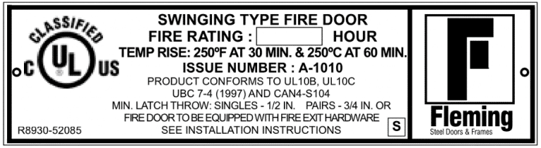 Guide to Temperature Rise Rated Doors - Trillium Architectural Products