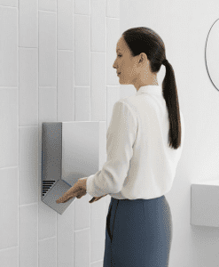 Person Using Dyson V Blade Dryer